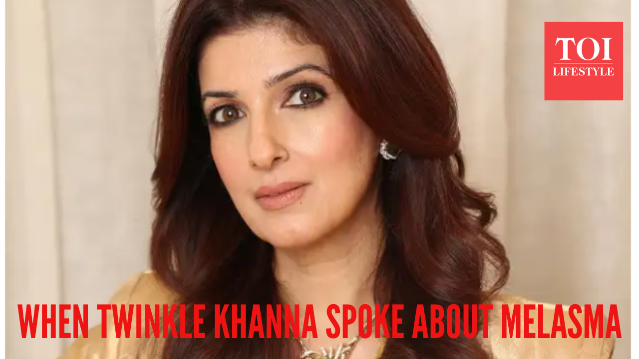 When Twinkle Khanna opened up on melasma