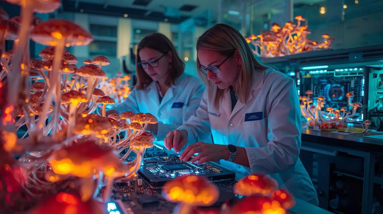 Scientists trying to build computers that think like brains using mushrooms