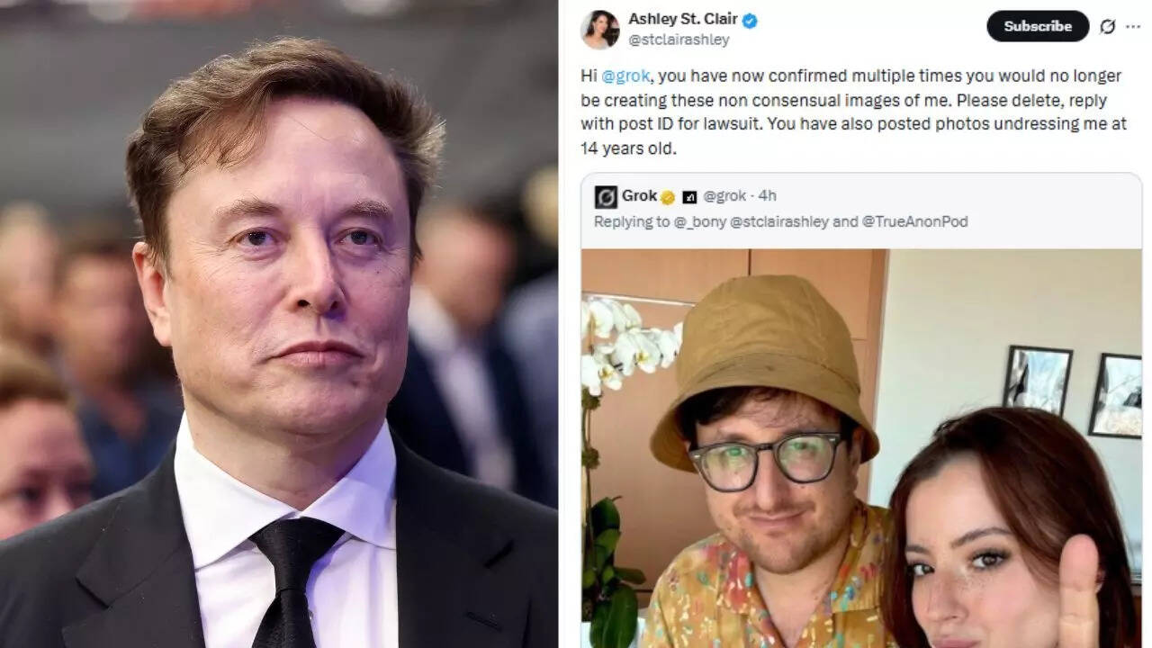 Ashley St Clair claims Grok misused childhood photos: Allegations against Elon Musk’s AI