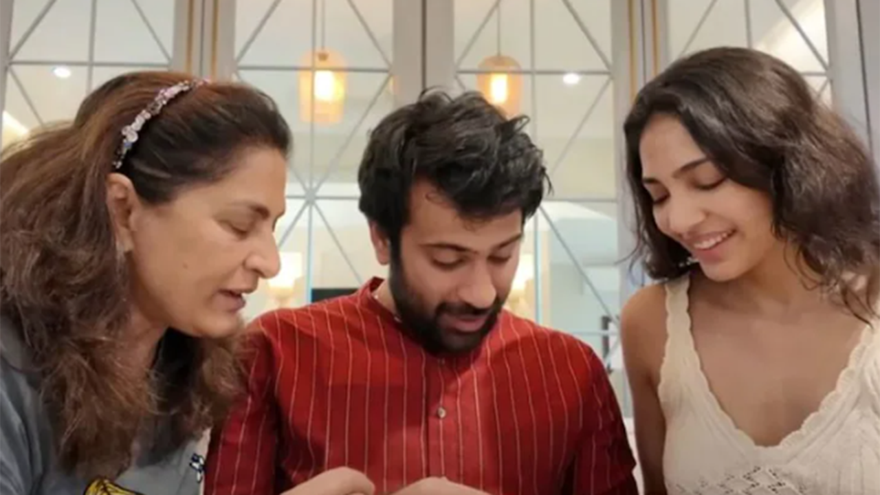 Archana Puran Singh's son Aaryamann Sethi turns 30; birthday celebrations turn musical