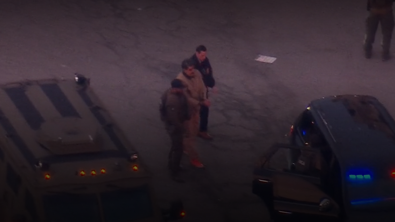 Chopper, armoured vehicle: Armed soldiers escort limping Maduro to New York court - watch