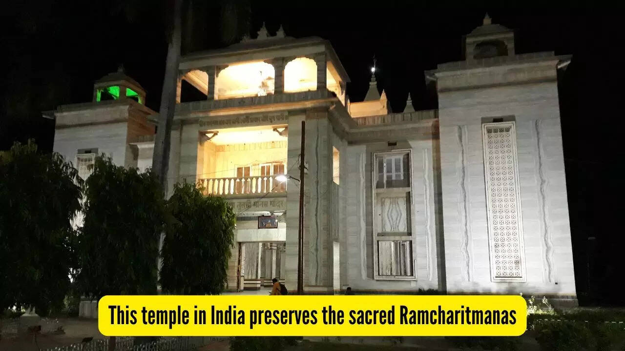 This place in India preserves the sacred Ramcharitmanas written by the famous poet Tulsidas