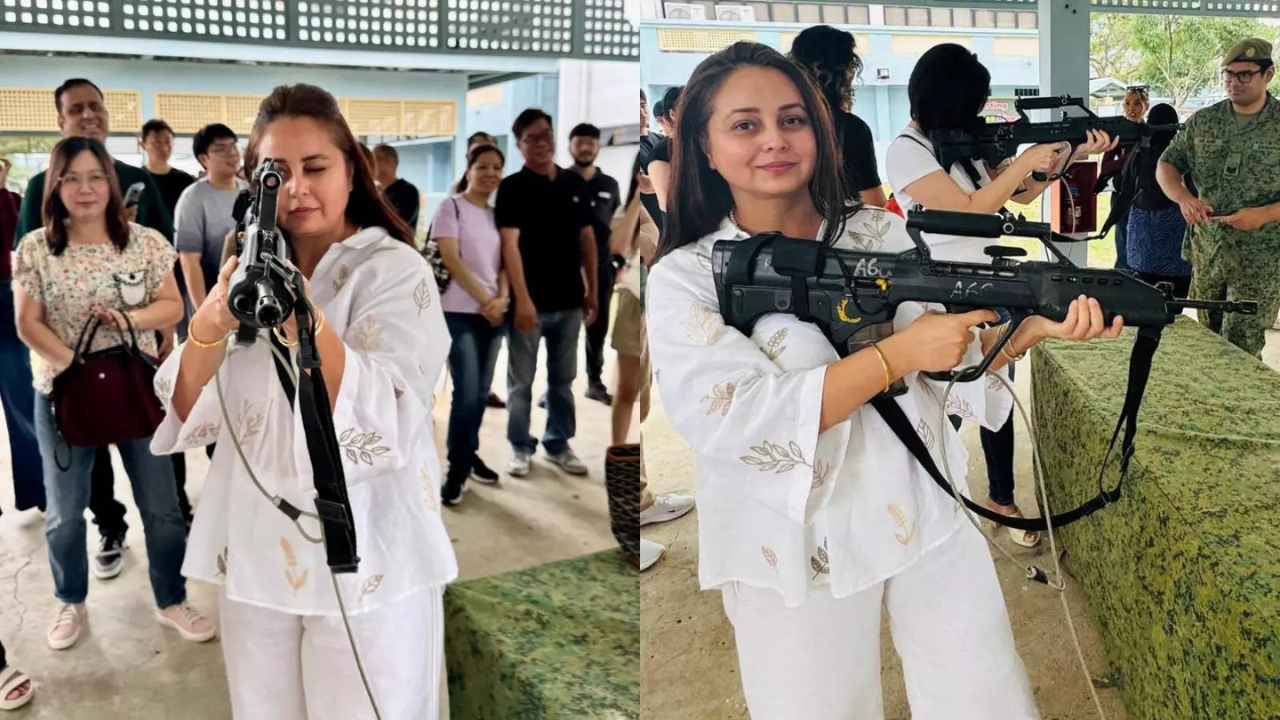 With gun in hand, Lalu's daughter Rohini Acharya warns 'enemies'