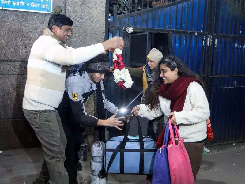 Four riot accused out of Tihar, one yet to furnish bail surety