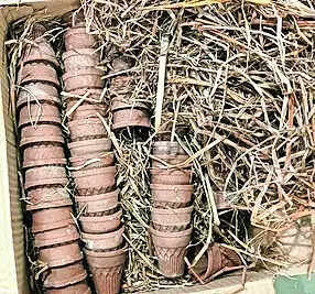 Clay tea cups replace disposable paper cups in Phulbani hospital