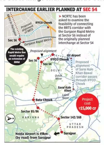 Multi-modal transit hub to come up at Gurgaon Sector 56?