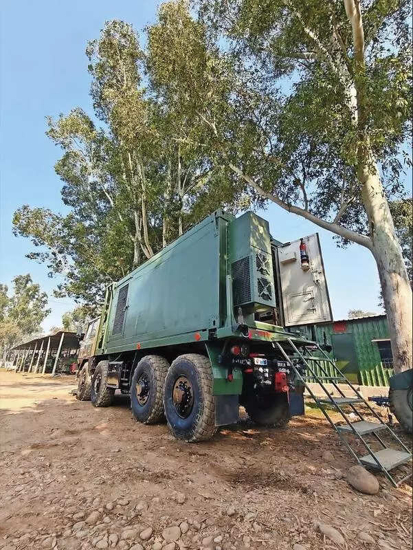 Hyd startup builds mobile drone lab for Indian Army