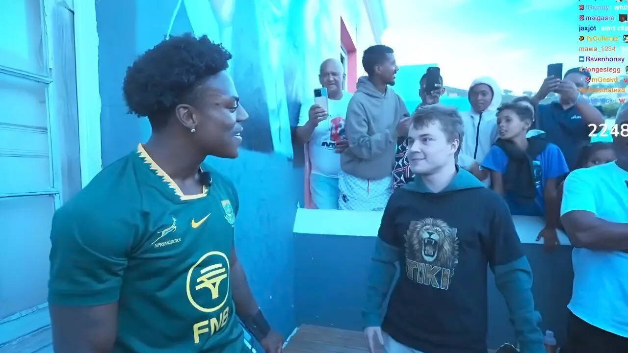 White Speed tracks IShowSpeed across continents in bizarre Africa stream moment