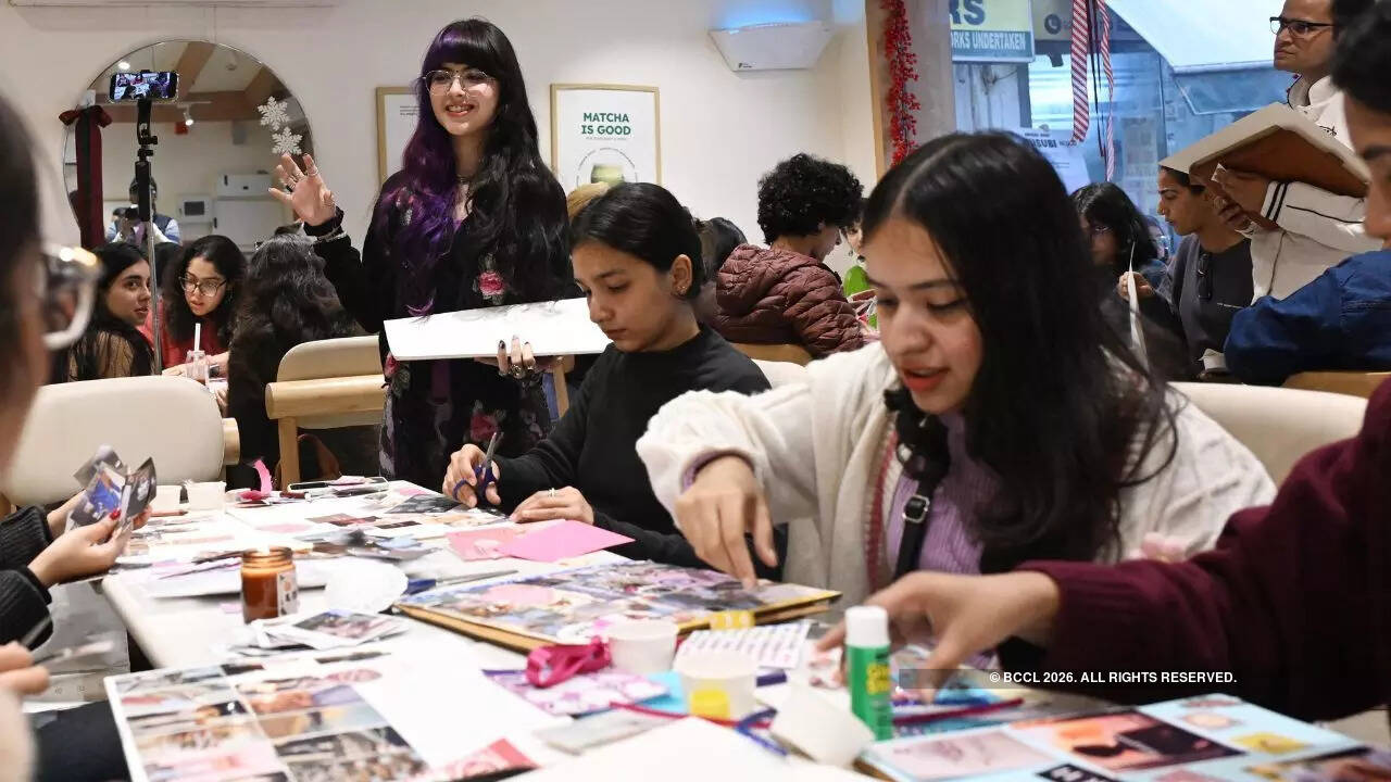 Cut, paste, manifest: Delhi’s mapping 2026, one vision board at a time