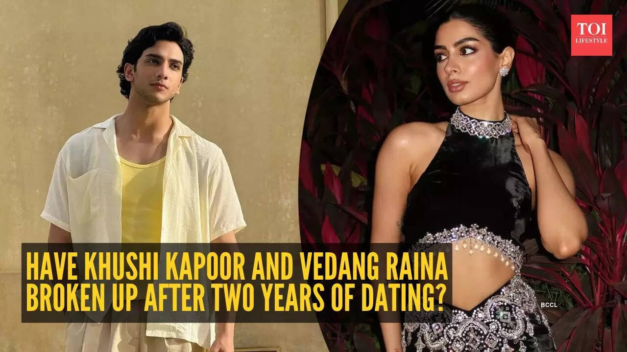 Have Khushi Kapoor and Vedang Raina broken up after two years of dating?