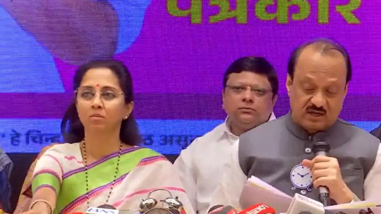 Pune civic polls: Ajit Pawar, Supriya Sule share stage, release joint manifesto — what it promises
