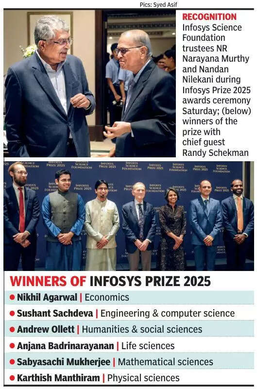 Infosys Prize 2025: Nobel laureate Schekman calls for team-based research to combat Parkinson’s