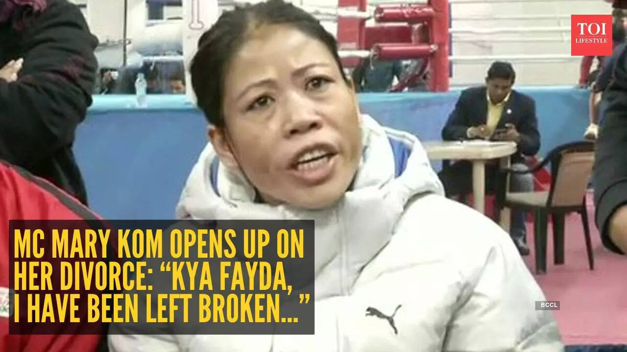 MC Mary Kom reveals why she divorced Onler Kom: "My life is one long boxing bout"