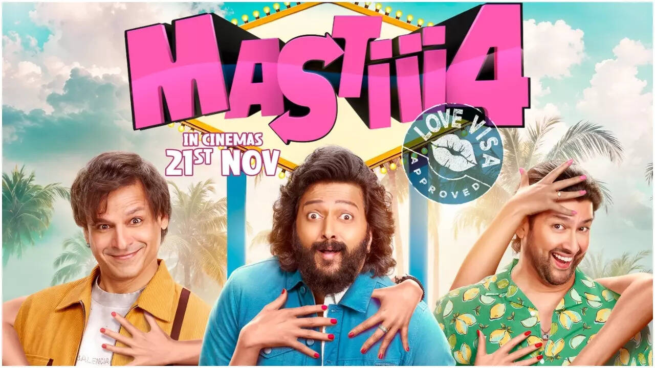 Mastiii 4 OTT release: When and where to watch the adult comedy