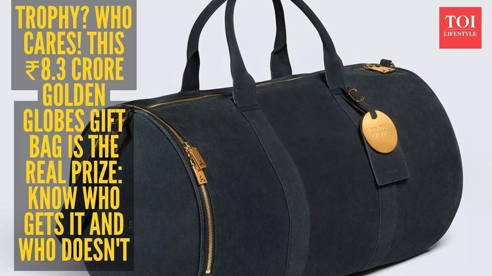 World’s most luxurious gift bag worth ₹8.3 crore for Golden Globes winners
