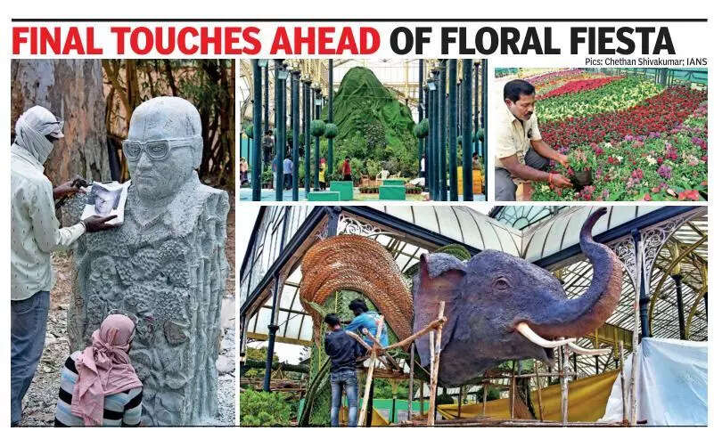 Bengaluru’s Lalbagh decks up for tribute to Tejaswi; CM to launch flower show on Jan 14