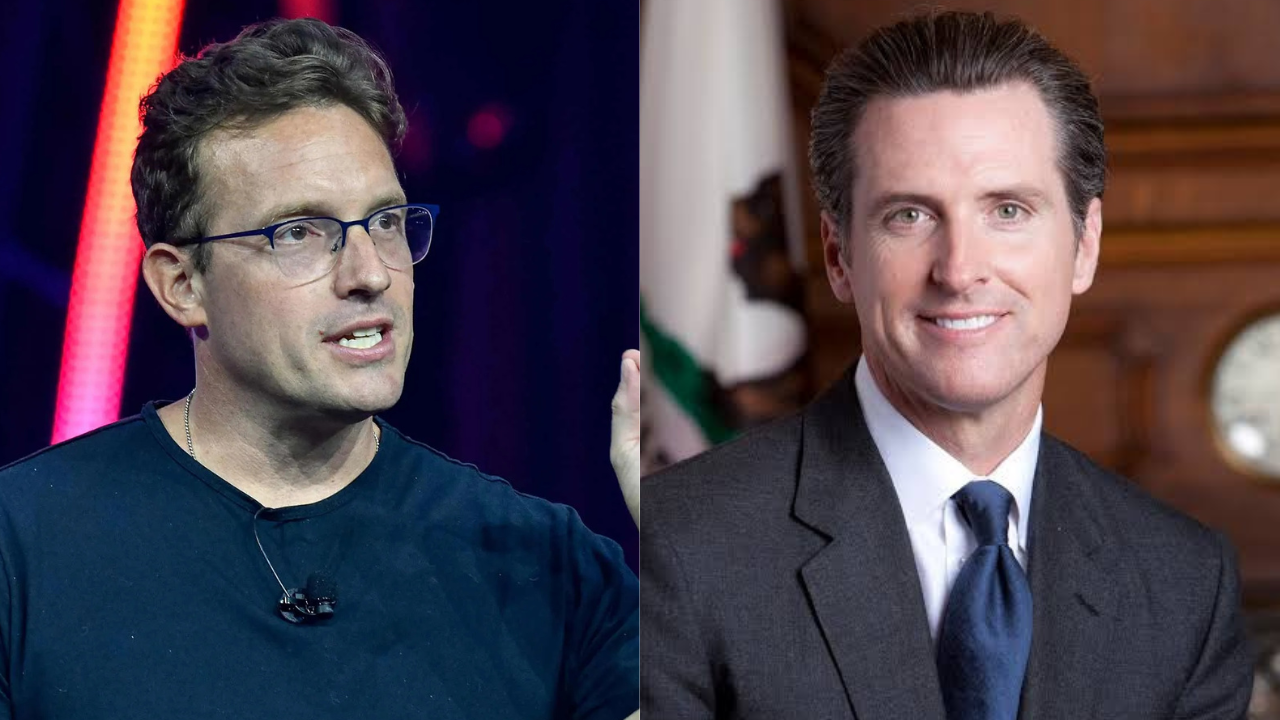 What did Benny Johnson allege against Gavin Newsom as Yashar Ali calls out the YouTuber publicly online?