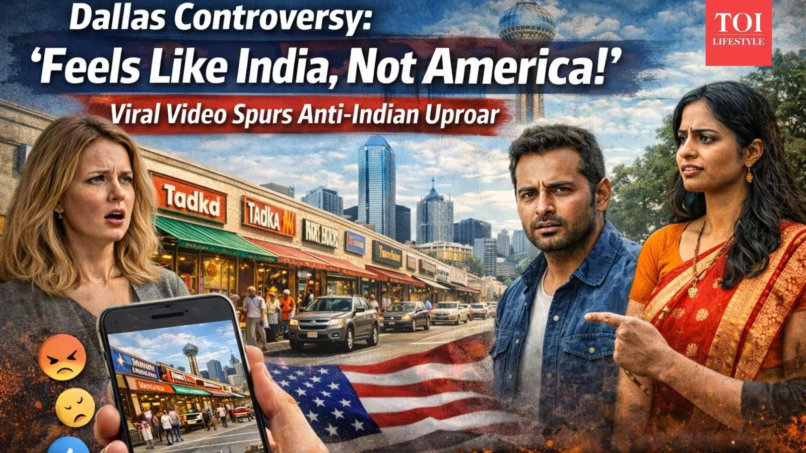 ‘We’re losing our country’: Viral Dallas clip by TPUSA influencer fuels anti-Indian hate in America