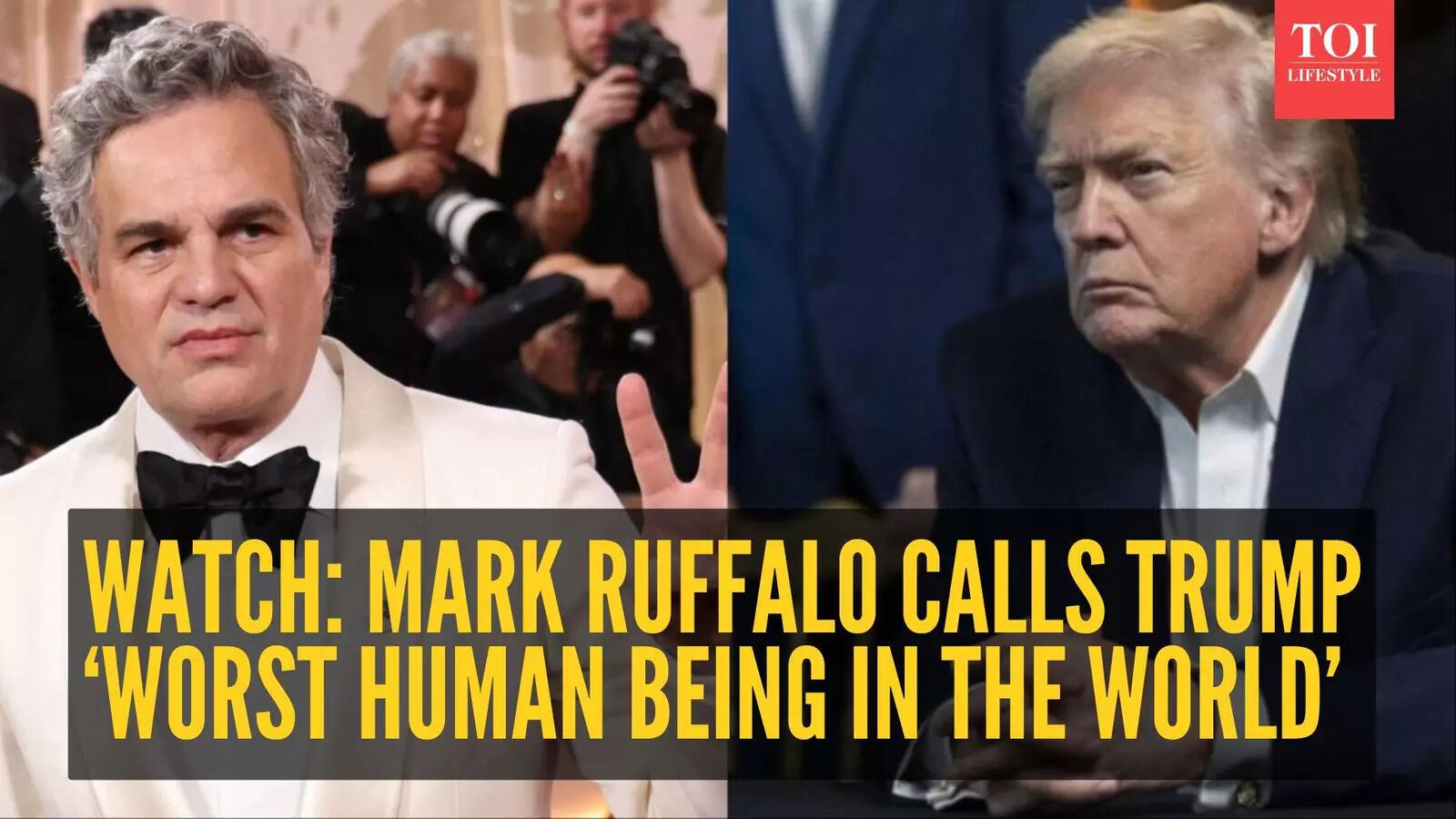 Watch: Mark Ruffalo blasts Trump as ‘worst human being in the world’ in viral video from 2026 Golden Globes