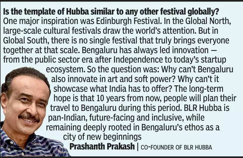 ‘BLR Hubba can transform Bengaluru as cultural capital of Global South’