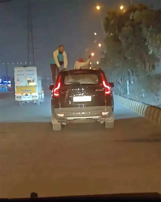 Six perform stunts on moving car in Gurgaon, held after clip goes viral