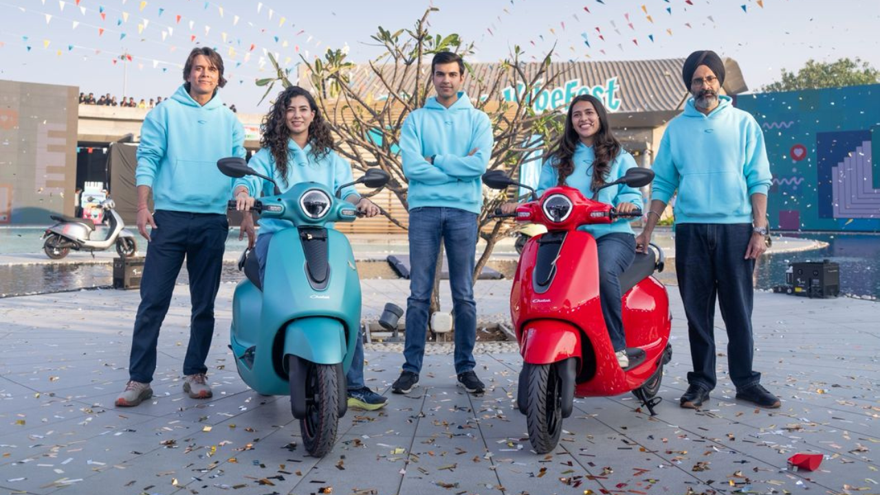 Bajaj Chetak C25 e-scooter launched at 91,399: Battery, specs &amp; more