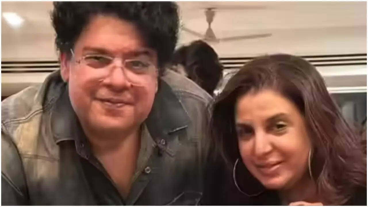 Sajid Khan's post-surgery update from wheelchair