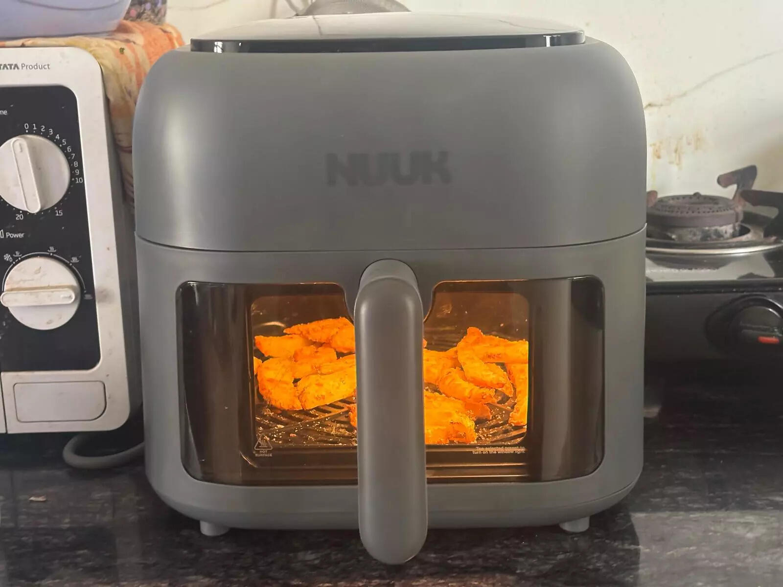 Making potato wedges