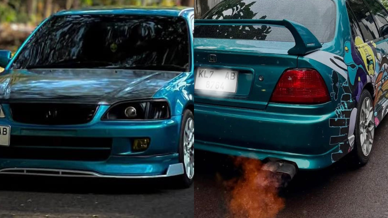 Modified trouble: Kerala student’s flame-spitting car draws Rs 1.1L fine in Bengaluru