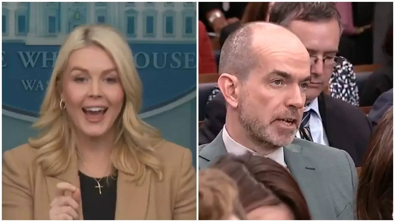 Watch: White House press secretary loses cool over Minneapolis ICE shooting question