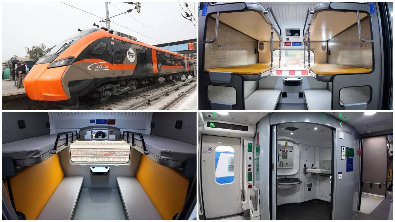 Vande Bharat Sleeper Launch On January 17: How Is New Indian Railways Train Better Than Rajdhani? Top Features &amp; Stunning Photos