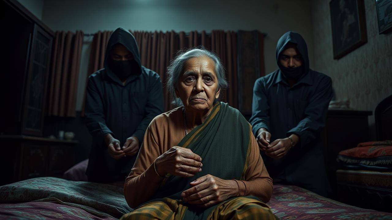 May we? Thieves wake 76-year-old woman from sleep, seek ‘cooperation’, tie her up, steal Rs65k