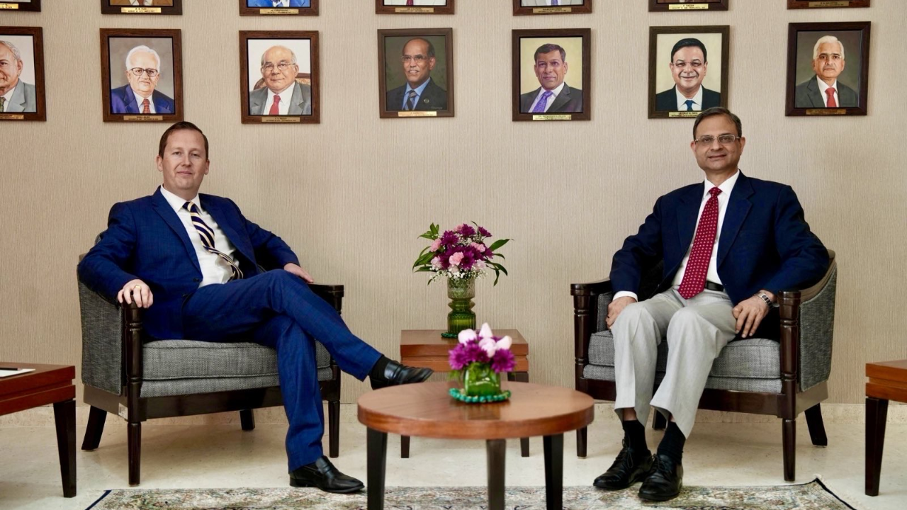 Sergio Gor in India: US envoy meets RBI governor Sanjay Malhotra; talks focus on technology