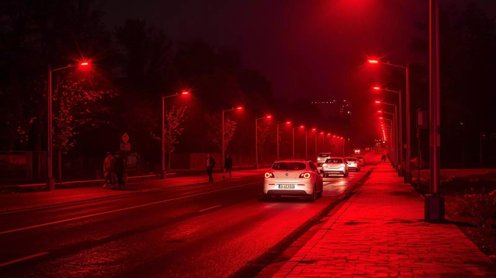 Denmark is turning its streetlights red and the reason will surprise you