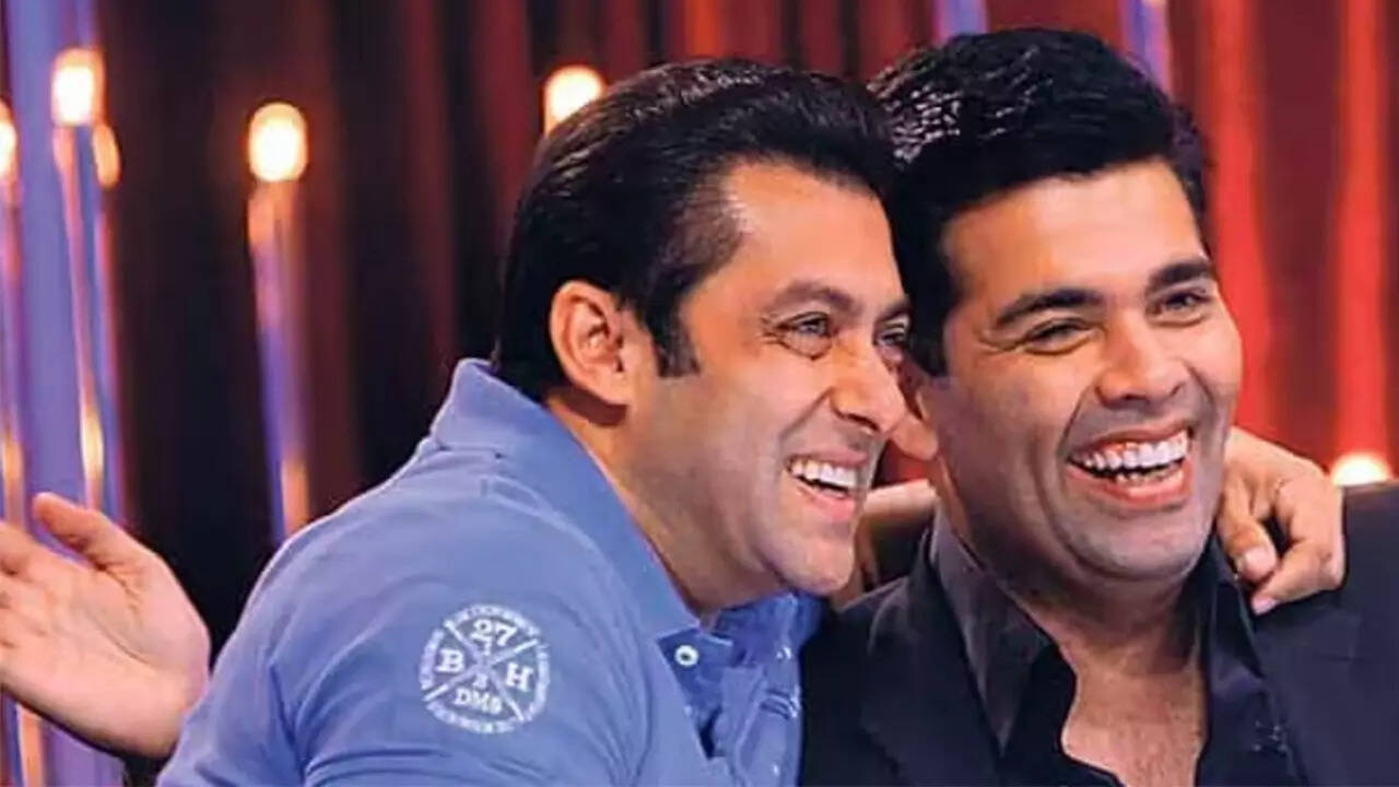 Karan Johar cried before Salman on KKHH set