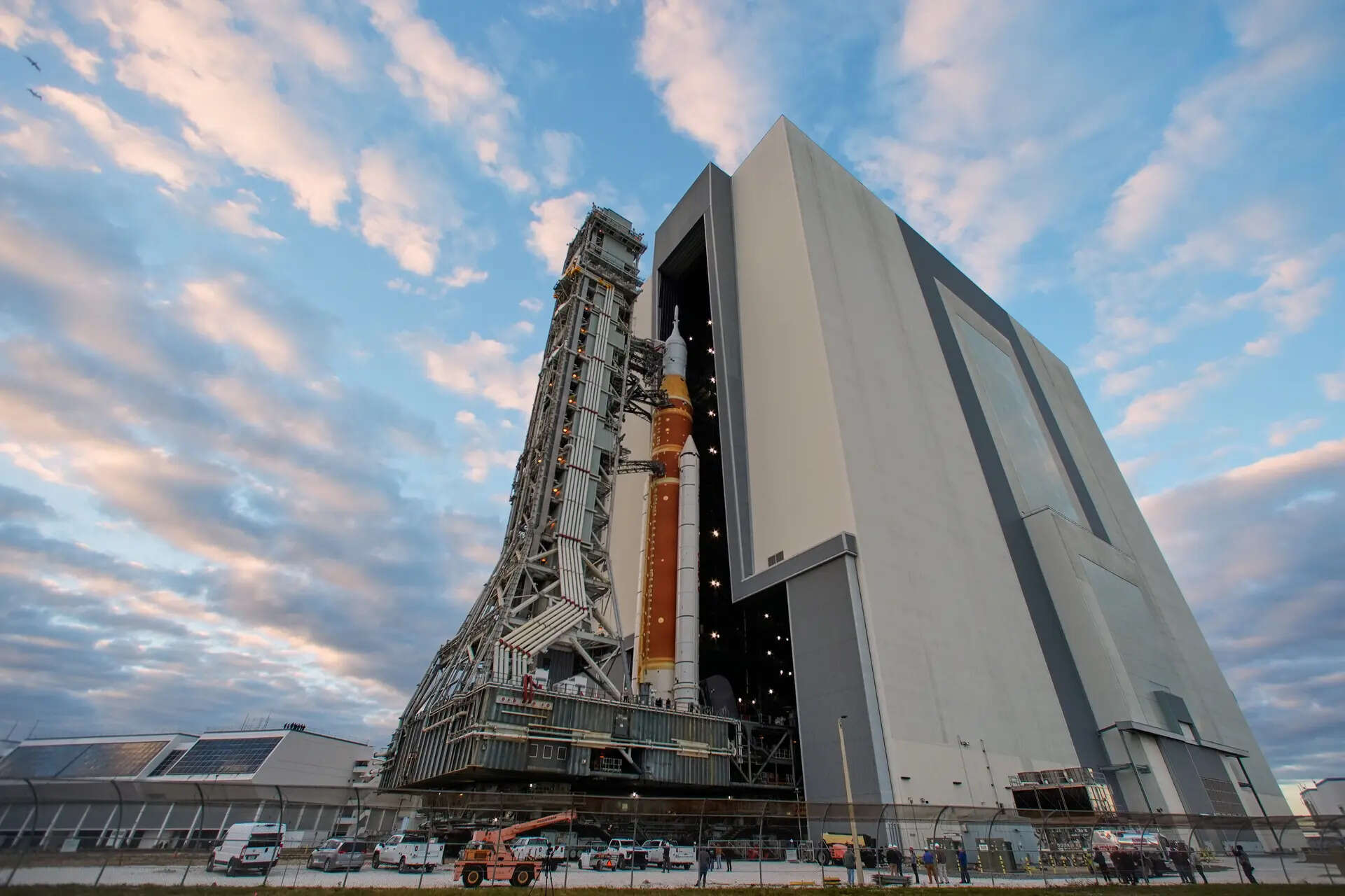 Artemis II mission: Nasa’s new Moon rocket heads to launch pad ahead of launch as early as Feb