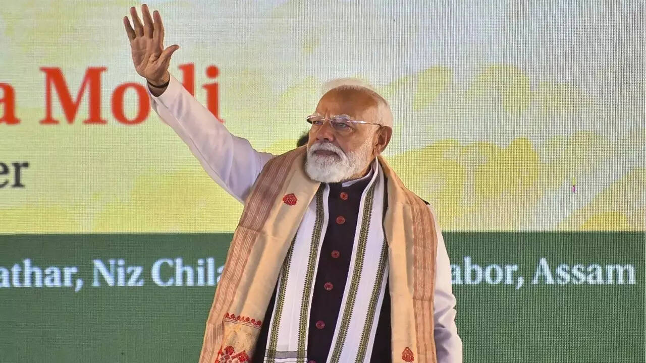 ‘BJP people’s 1st choice’: PM Modi hails major BMC win; hits out at Congress in Assam