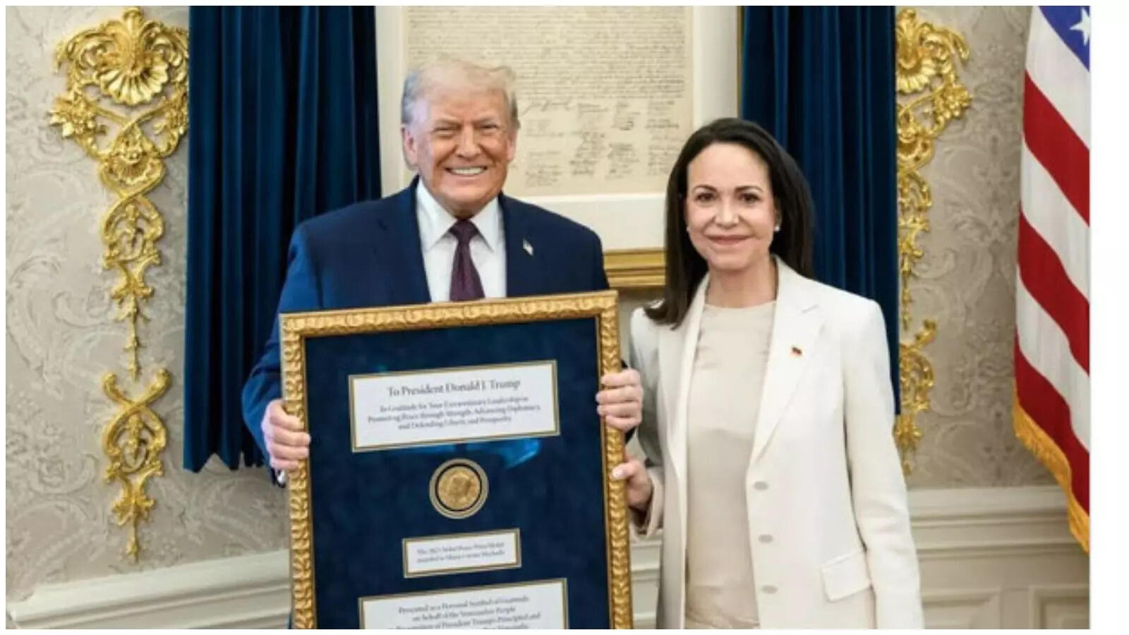 ‘Prize cannot be passed on’: Nobel Foundation reiterates; snubs Trump again