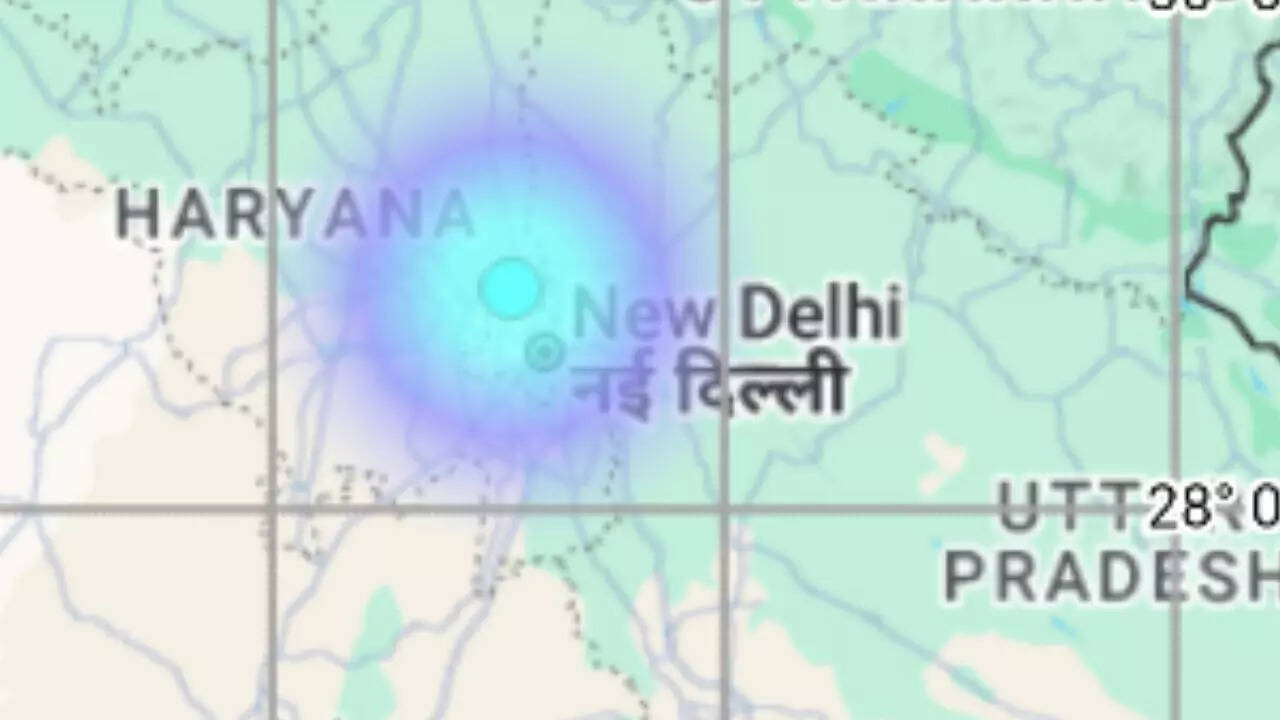 2.8-magnitude earthquake reported in Delhi