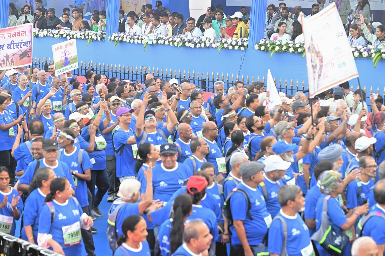 Running by memory and sound: Amarjeet Singh Chawla’s 269-marathon journey at Tata Mumbai Marathon