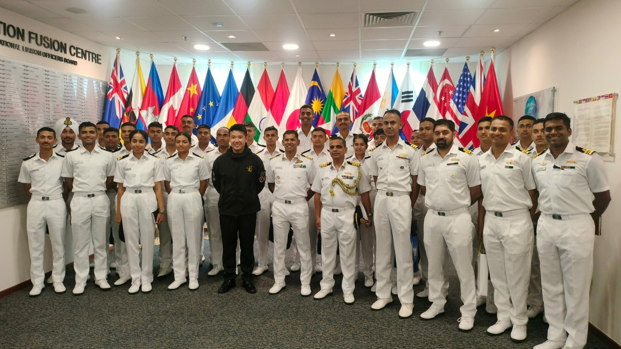 Navy’s squadron in Singapore on training deployment