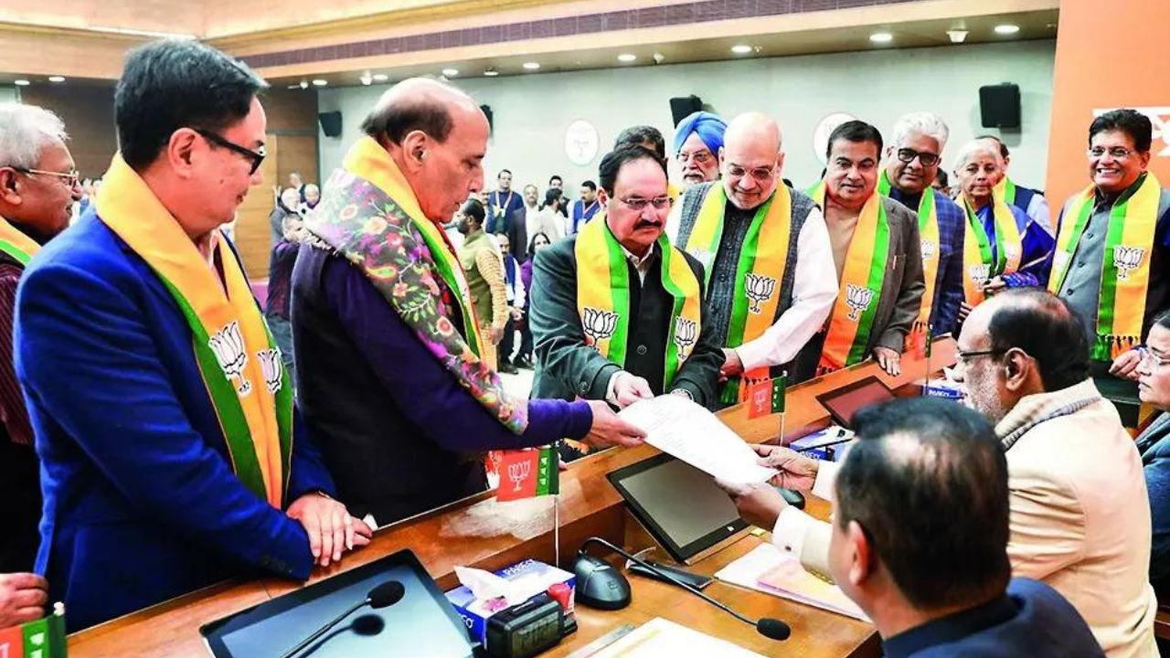 Nitin Nabin sole candidate in fray for BJP president’s post, all set to take over today