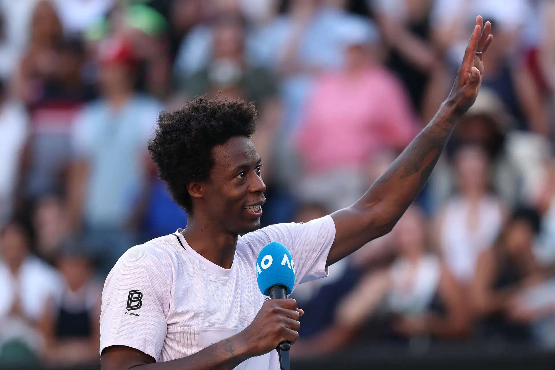 Gael Monfils bows out in epic farewell at Australian Open after 20th campaign