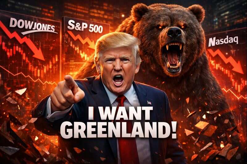Wall Street tumbles! Dow sheds 850 points, S&amp;P 500 slips 2% after Trump's Greenland bid
