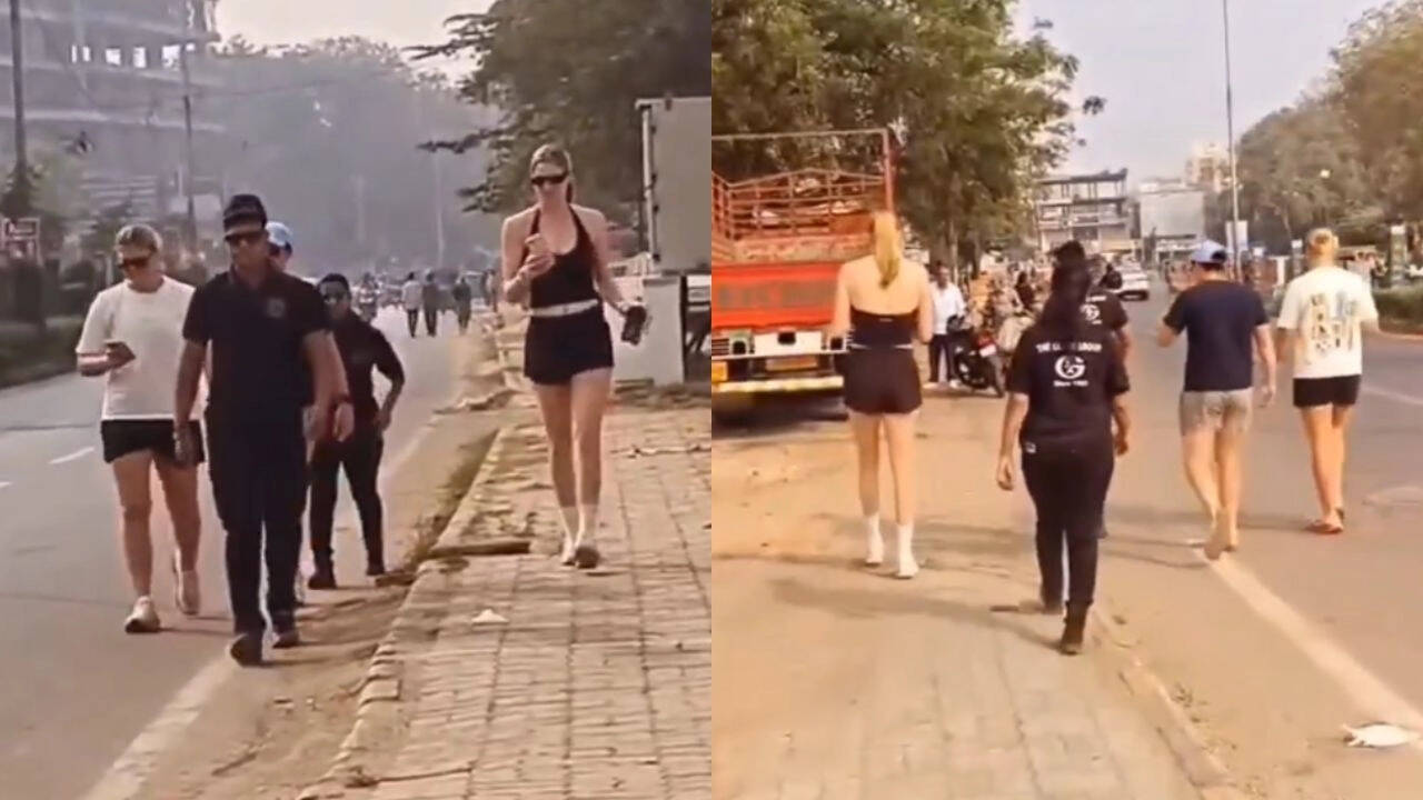 WPL: RCB players take morning walk on Indian road; video goes viral