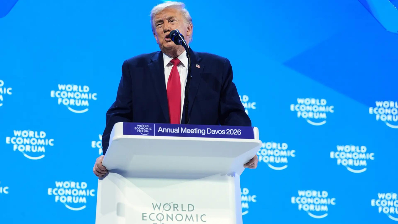 Not headed in right direction: Trump lashes out at Europe in Davos address - key quotes