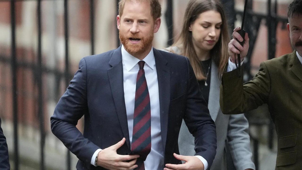 'They made my wife's life absolute misery': Prince Harry fights back tears as he speaks about media scrutiny on Meghan Markle