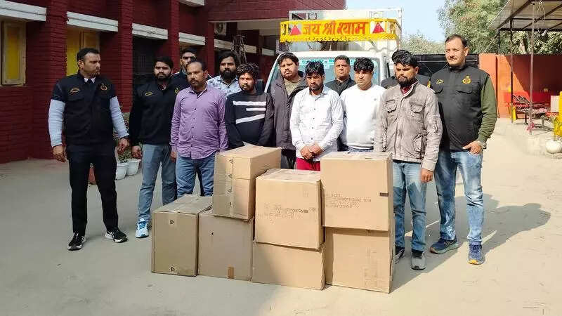 Rs 1 crore cigarette warehouse theft in Faridabad: 7 held, kingpin on run