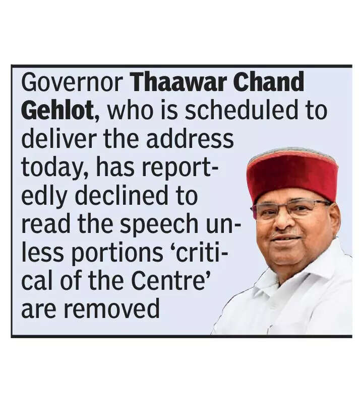 Now, K’taka heads for guv-govt showdown