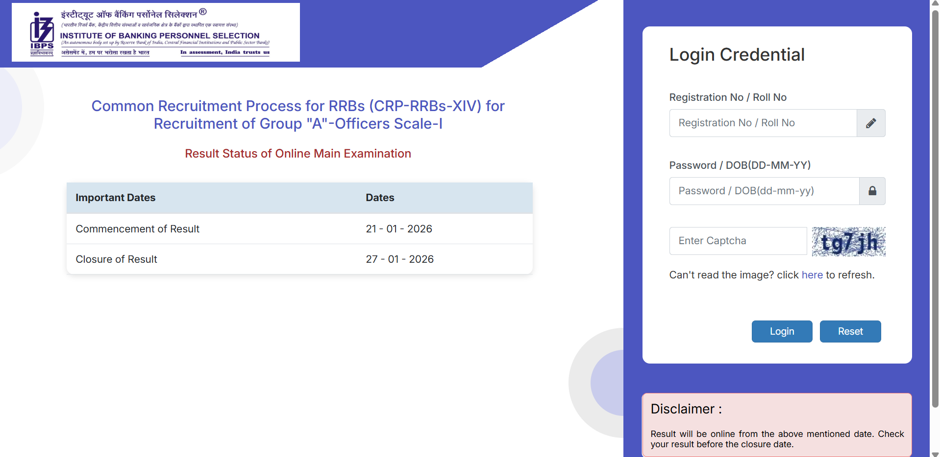 IBPS RRB PO Mains result 2026 released at ibps.in: Direct link to download scorecard here
